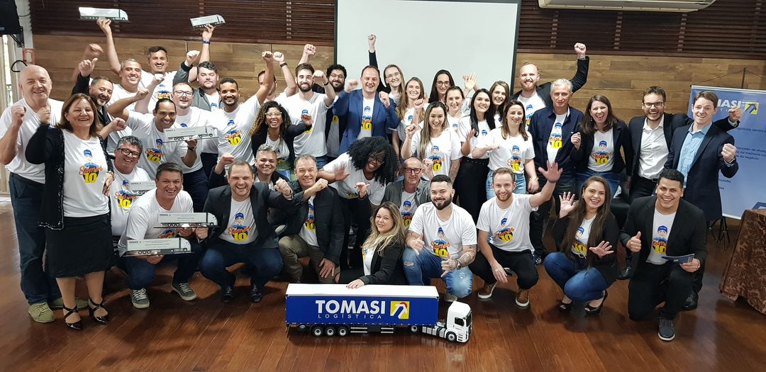 Equipe presente à Convenção Tomasi 2022